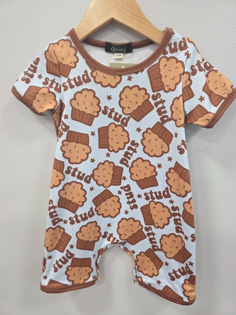 Stud Muffin Romper
